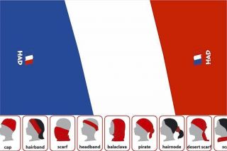 Bandana Headwrap France Country World Cup do Rag Fr