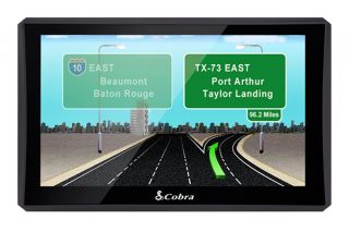 Cobra 8000 Pro HD GPS Navigation Trucker Routing w 7 Touch Screen