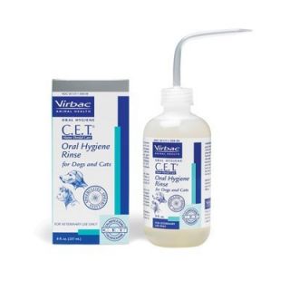 CET Oral Hygiene Rinse 8 oz w Applicator Virbac 013547