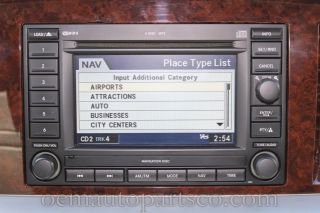  2005 2004 DODGE DURANGO MAGNUM 6 CD PLAYER RADIO GPS NAVIGATION SYSTEM