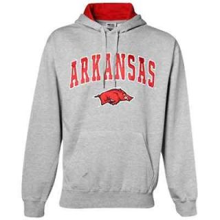 arkansas razorbacks ash classic twill hoodie sweatshirt more options