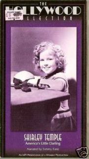 Hollywood Collection   Shirley Temple Americas Little Darling (VHS