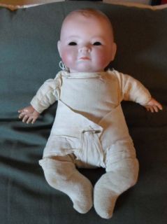  Small l Bisque Bye Lo BabyGerman Doll Grace Putnam Doll Swivel Head