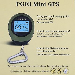 Portable Mini Handheld GPS Navigation for Outdoor Sport Travel