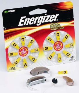  EZ Turn Lock Dispenser Hearing Aid Batteries Size 10 13 312