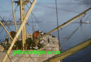 rare RBK slides US flag Liberty ship HELEN STEVENSON deck cargo