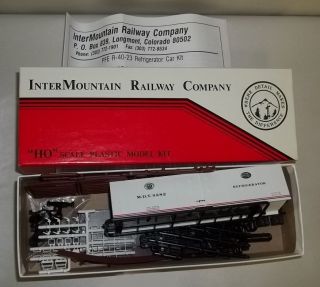HO Scale Intermountain M D T Steel Sided Ice Bunker Class R 40 23 S04