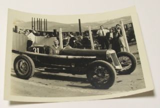 1934 Swede Smith Rasor Spl race car driver racing photo Legion Ascot