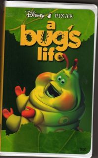 Disney VHS Movie Pixar Bugs Life Heimlich Caterpilliar