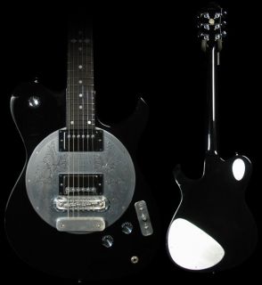 Greco Zemaitis GZDF521 BK Guitar Black Disc Front New