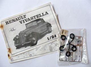 Vintage Heller France 724 Kit 1 24 Renault Vivastella