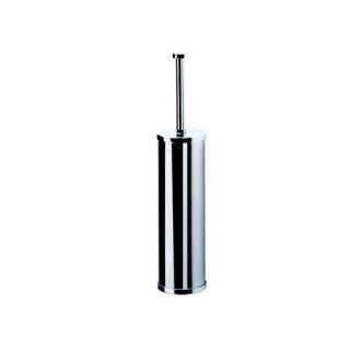 Geesa by Nameeks Circles Wall Mounted Toilet Brush Holder in Stainless