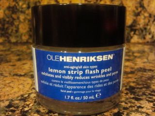 Ole Henriksen Lemon Strip Flash Peel Large 1.7oz NWOB and FRESH 08
