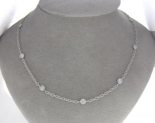 Leslie Greene Diamond by The Yard Necklace