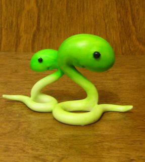 Home Grown LITTLE GREEN SPROUTS SNAKES 4017225 MIB Enesco From Retail