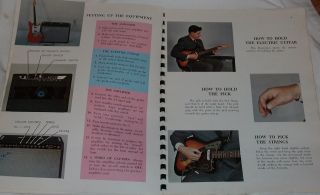1965 Fender Electric Guitar Course Book One Jaguar Cover