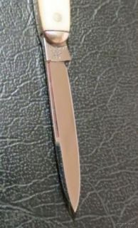 Vintage RARE Ja Henckels Ox Bone Folding Pocket Knife 2 3 4 Long