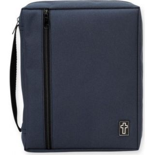 Navy XXL Canvas Bible Cover Gregg Gift 4019713 New