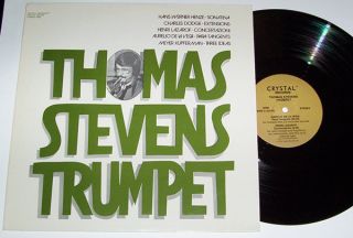 Thomas Stevens Trumpet Henze Dodge Classical LP Crystal S336 Digital