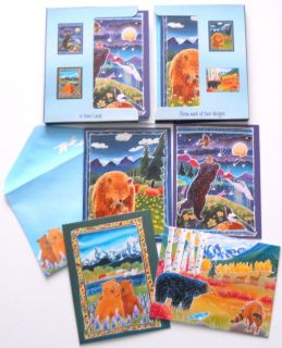 12 Bear Necessities Harriet Taylor Leanin Tree Cards