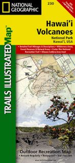 Trails Illustrated Hawaii Volcanoes National Park Map
