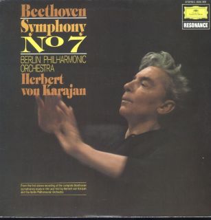 Herbert Von Karajan Beethoven Symphony No 7 LP VG NM