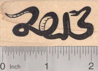 Year of the Snake 2013 Rubber Stamp, Chinese New Year