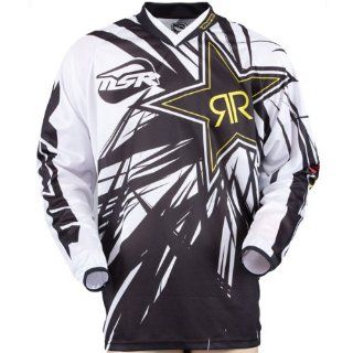 2013 MSR Rockstar Jersey (SMALL) (WHITE/BLACK)  