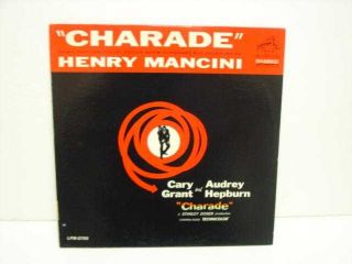 Charade LP LPM2755 Henry Mancini Movie Soundtrack Album
