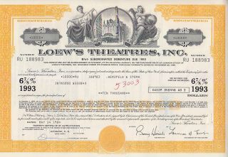Broker Owned Stock Bond Certificate Herzfeld Stern