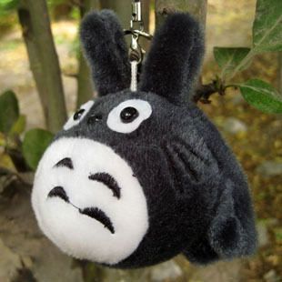 Miyazaki Hayao My Neighbor Totoro Plush Keychain Strap Car Dangle