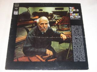 The World of Harry Partch LP Columbia MS 7207
