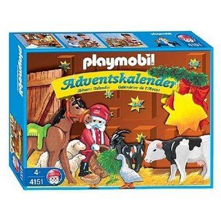 Playmobil Advent Calendar Animal Christmas: Toys & Games