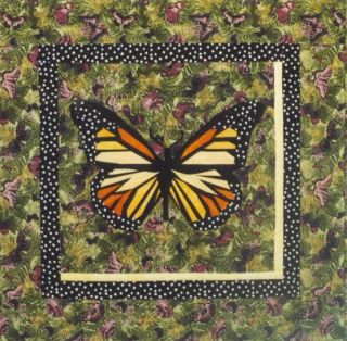 Monarch Butterfly Quilt Pattern from Linda Hibbert