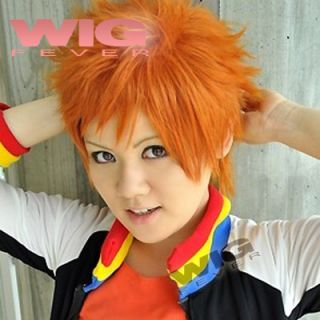 Starry Sky Naoshi Haruki Cosplay Short Orange Hair Wig