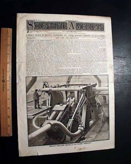 Early IBM Herman Hollerith Statistics 1889 Scientific American