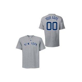  York Yankees T Shirt: Personalized Name and Number T Shirt: Clothing