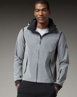 Burberry Sport Hooded Reflective Jacket/Vest   