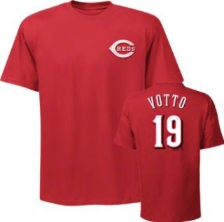  Joey Votto Cincinnati Reds Player Name & Number Tee: Sports & Outdoors