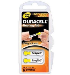 Duracell Activair Hearing Aid Batteries Size 10 48
