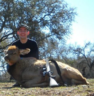 Young Elk Meat Hunt in Texas Hill Country