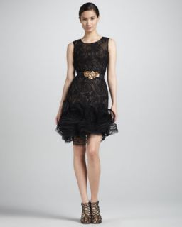 Black Lace Dress  