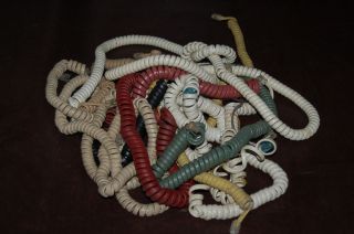 Telephone Cords Spiral Handset to Phone Cord Many Colors Many Lengths