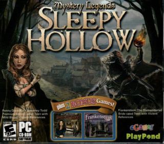 Mystery Legends SLEEPY HOLLOW 3 PACK Hidden Object PC Game NEW