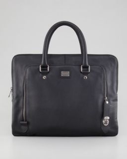 N20XB Dolce & Gabbana Leather Zip Portfolio Bag