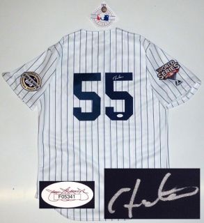 Hideki Matsui Signed 2009 World Series New York Yankees Jersey JSA