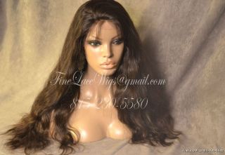 Brazilian Remy Full Lace Virgin Natural Straight Wigs 10 16