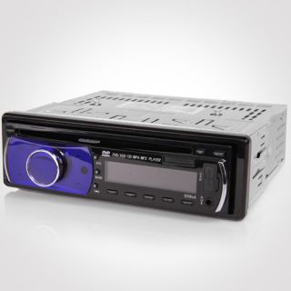 HD 1 Din In Dash Car Stereo DVD CD MP3 Player RDS Radio Head Deck