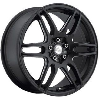 Niche NR6 18x8 Black Wheel / Rim 4x100 & 4x4.5 with a 40mm Offset and