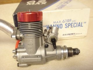OS Max Hanno Special 61RF ABC 2 Cycle R C Model Airplane Engine EXC